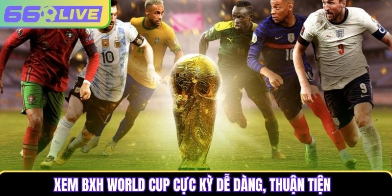 Xem BXH World Cup cực kỳ dễ dàng, thuận tiện Xem BXH World Cup cực kỳ dễ dàng, thuận tiện