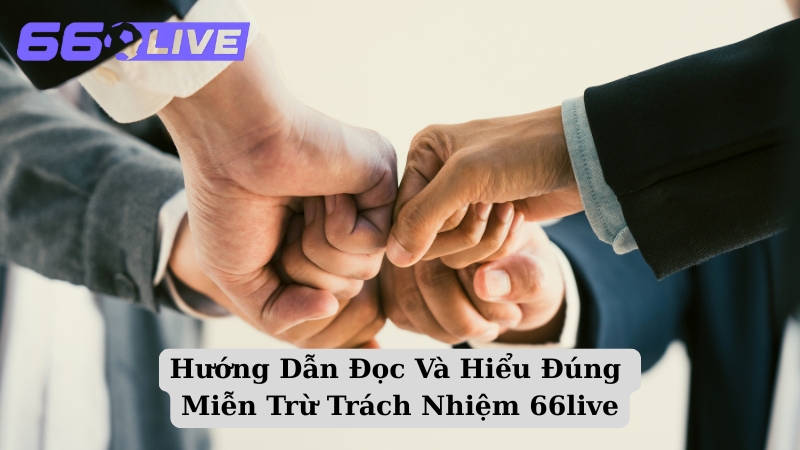Hướng Dẫn Đọc Và Hiểu Đúng Miễn Trừ Trách Nhiệm 66live
