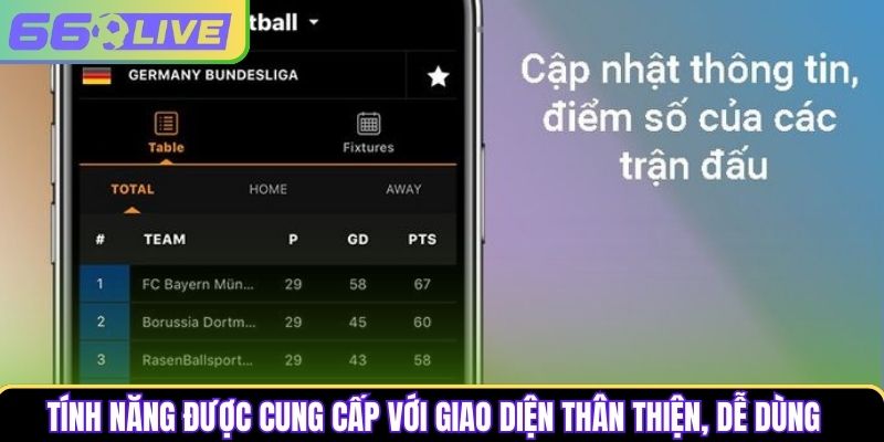 Tính năng được cung cấp với giao diện thân thiện, dễ dùng Tính năng được cung cấp với giao diện thân thiện, dễ dùng