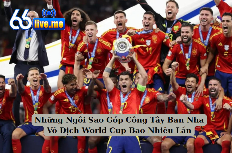 Những Ngôi Sao Góp Công Tây Ban Nha Vô Địch World Cup Bao Nhiêu Lần