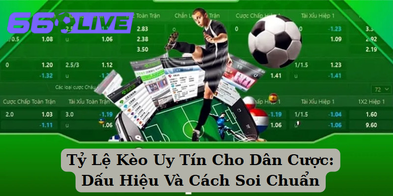 Tỷ Lệ Kèo Uy Tín Cho Dân Cược: 5 Dấu Hiệu Soi Chuẩn
